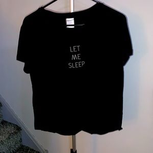 Let me sleep tshirt never worn!